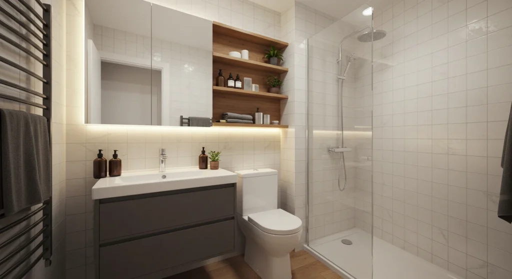 Architectural expertise at work_ designing a timeless bathroom in Sydney.