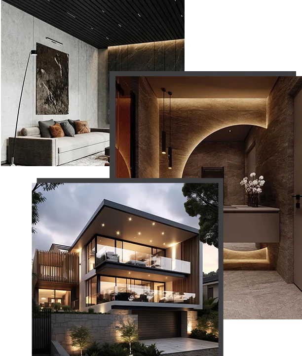 Ultra-modern luxury home exterior in Sydney