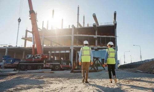 Strata preventative maintenance team inspecting Sydney building